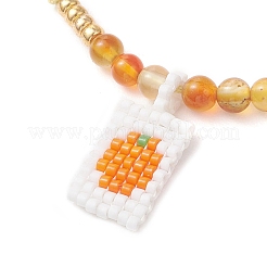 3Pcs MIYUKI Glass Seed Beads Charm Bracelets&nbsp;BJEW-MZ00321
