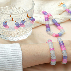 300Pcs Transparent Resin Beads&nbsp;MACR-LP0001-07