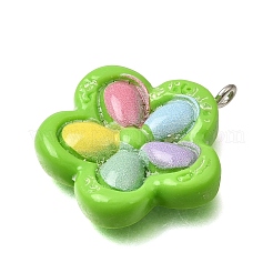 Opaque Resin Pendants&nbsp;RE-CBAA178-03P