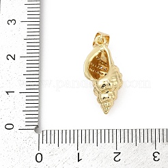 Brass Micro Pave Cubic Zirconia Pendants&nbsp;KK-D317-096G