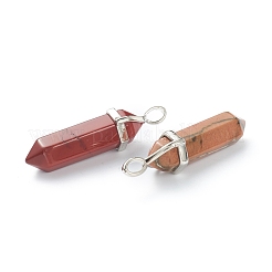 Natural Mookaite Pointed Pendants&nbsp;G-M378-01P-A21