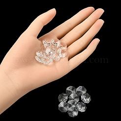 Transparent K9 Glass Connector Charms&nbsp;GLAA-YW0001-100