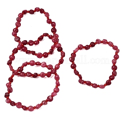 Dyed Natural Moonstone Beads Bracelets&nbsp;GG-CBA05D5-02A-04
