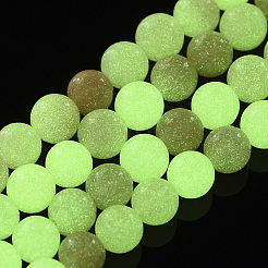 Synthetic Luminous Stone Beads Strands&nbsp;G-T129-12A