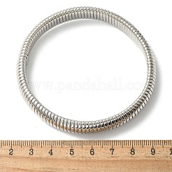 Electrophoresis Iron Bangles for Women&nbsp;BJEW-M057-08P