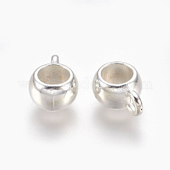 Tibetan Style Alloy Tube Bails&nbsp;TIBEP-LFH251Y-S-LF