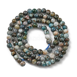 Round Natural Apatite Beads Strands&nbsp;G-K068-02-5mm