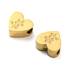 Ion Plating(IP) 316L Surgical Stainless Steel Beads&nbsp;STAS-D090-04G
