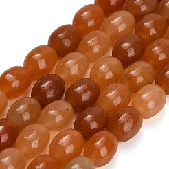 Natural Red Aventurine Beads Strands&nbsp;GG-CBA792A-F01-8x10mm