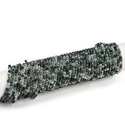 Natural Moss Agate Beads Strands&nbsp;X-G-A129-3mm-01