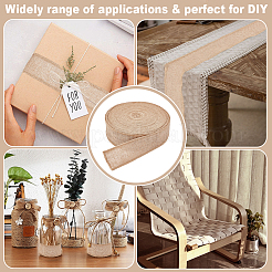 Burlap Ribbon&nbsp;OCOR-WH0101-231