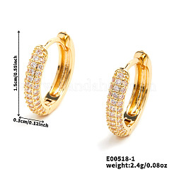 Luxury Fashionable Brass Hoop Earrings&nbsp;YV3496-1