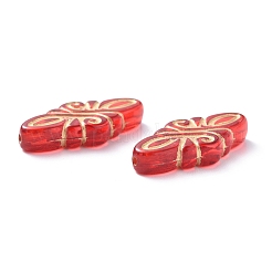 Plating Acrylic Beads&nbsp;OACR-P007-04