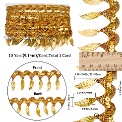 Polyester Braid Sequin Trimming&nbsp;OCOR-WH0085-03A