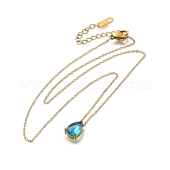304 Stainless Steel Necklaces&nbsp;NJEW-R022-01G-12