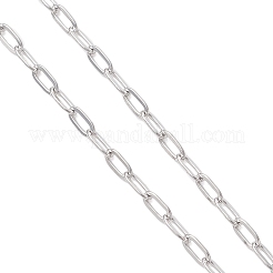 2.5MM 304 Stainless Steel Paperclip Chain Slider Necklace Making&nbsp;AJEW-JB01410