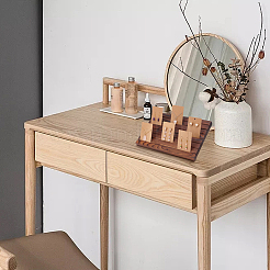 7-Slot Rectangle Wooden Place Earring Display Stands&nbsp;ODIS-FG0001-67A