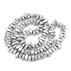 Electroplate Non-magnetic Synthetic Hematite Beads Strands&nbsp;G-T061-102O