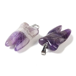 Natural Amethyst Pendants&nbsp;G-G115-01I