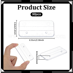 Acrylic Action Figure Display Pedestals&nbsp;ODIS-WH0038-233A