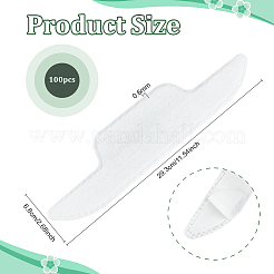 Non-woven Fabrics Disposable Collar Protectors&nbsp;AJEW-WH0596-327