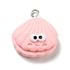 Opaque Resin Pendants&nbsp;RESI-G043-E08