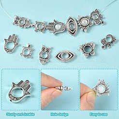 30Pcs 6 Styles Alloy Spacer Beads&nbsp;FIND-YW0007-82