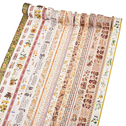 20pcs 5 Styles Scrapbooking Stickers&nbsp;DIY-TAC0029-03B