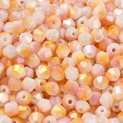 Two Tone Baking Paint Glass Seed Beads&nbsp;SEED-C004-03H