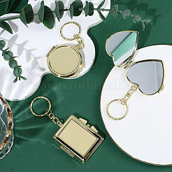 3Pcs 3 Styles Iron Keychains&nbsp;KEYC-SC0001-98G