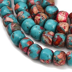 Dyed Synthetic Imperial Jasper Beads Strands&nbsp;GG-CBAA20A-03F