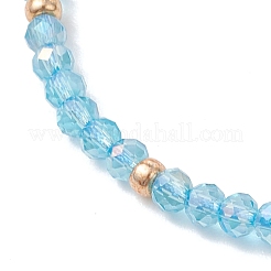 2Pcs Adjustable Glass Seed Beads & Glass Beads Braided Bead Bracelets Set&nbsp;BJEW-MZ00287-02