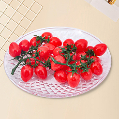 2Pcs Plastic Imitation Cherry Tomato&nbsp;AJEW-SP0004-32