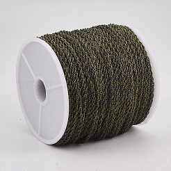Soldered Brass Covered Iron Rope Chains&nbsp;CH-S125-07B-AB