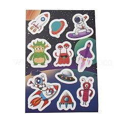 50Pcs PVC Waterproof Self Adhesive Space Stickers Labels&nbsp;AJEW-R002-03A