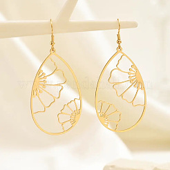 201 Stainless Steel Dangle Earrings&nbsp;FS-WGC9A22-01