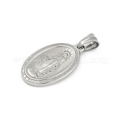 304 Stainless Steel Pendants&nbsp;STAS-F310-17P