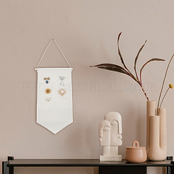 4 Sets 4 Styles Polyester Wall Hanging Brooch Jewelry Banner Holder&nbsp;DIY-FH0008-24