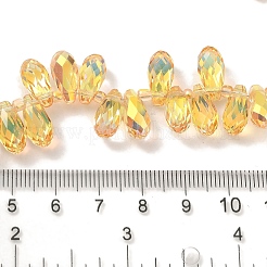 Electroplate Glass Beads Strands&nbsp;EGLA-B006-01A-HP03