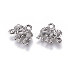 Tibetan Style Alloy Charms&nbsp;PALLOY-P220-01B-NR