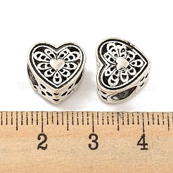 Valentine's Day Rack Plating Alloy European Beads&nbsp;FIND-B034-24AS