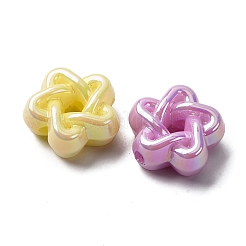 Luminous & UV Plating Opaque Acrylic Beads&nbsp;OACR-G052-09