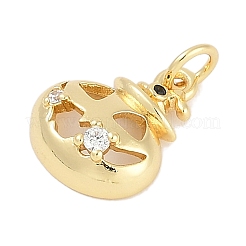 Rack Plating Brass Pendants&nbsp;KK-Q028-47G