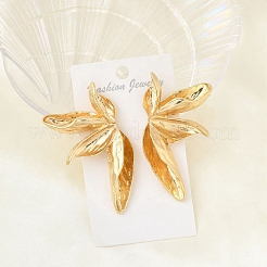 Alloy Stud Earrings&nbsp;EJEW-D300-02G-05