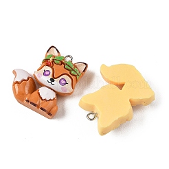 Opaque Resin Pendants&nbsp;RESI-G129-11