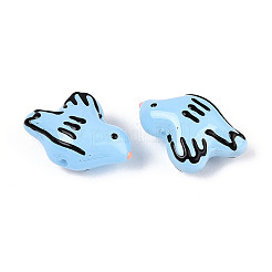 Handmade Lampwork Enamel Beads&nbsp;LAMP-T023-22D