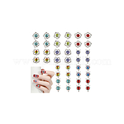40Pcs 10 Styles Evil Eye Resin & Glass Cabochons&nbsp;MRMJ-GA0001-21