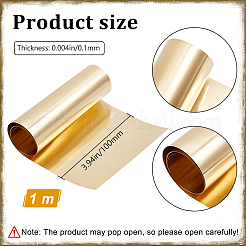 Brass Sheet&nbsp;AJEW-WH20009-29B