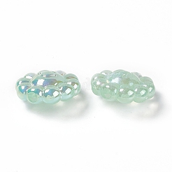UV Plating Acrylic European Beads&nbsp;PACR-M003-05B