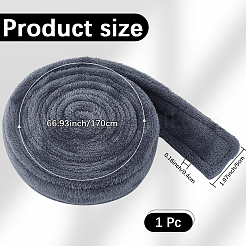 Polyester Bath Robe Belt Replacement&nbsp;OCOR-WH20013-004B